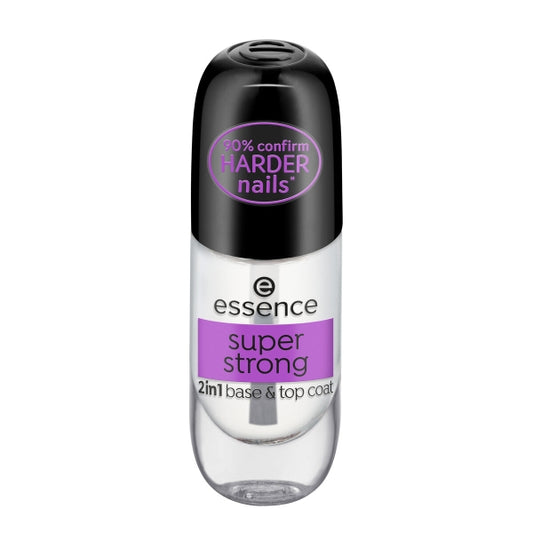 Fixateur de vernis à ongles Essence Super Strong 2 en 1 (8 ml)