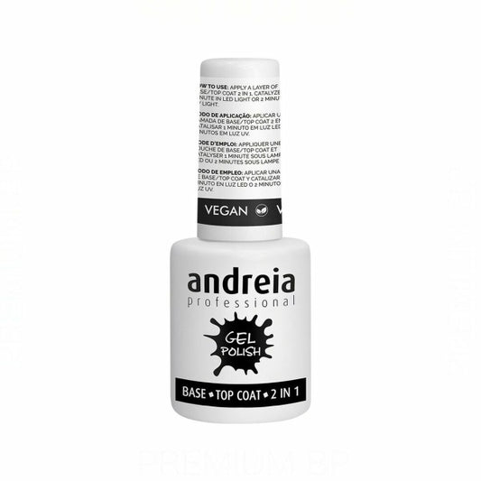 Andreia Gel Polish Base Top Coat 2 in 1 Nagellack (10,5 ml)