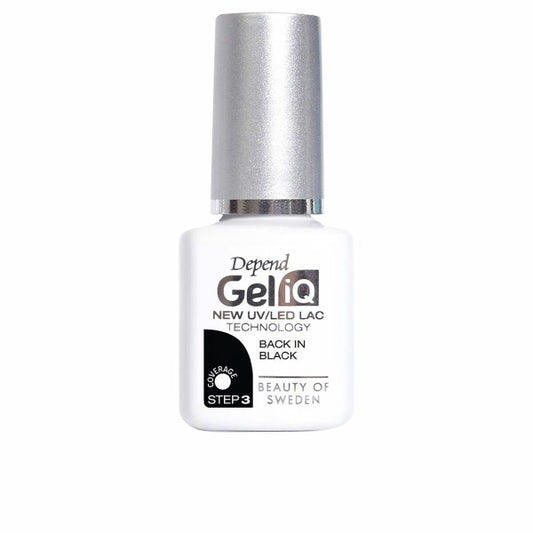 Gel-Nagellack iQ Beter Black in Schwarz (5 ml)