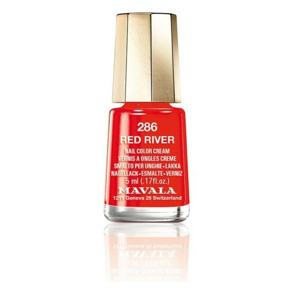 Nagelfarbe Nagellack Mavala Nail Color 286-red river 5 ml