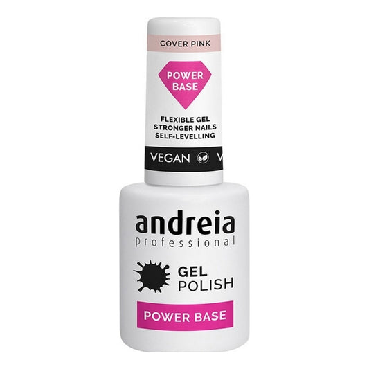 Semipermanenter Nagellack Gel Polish Power Base Andreia Professional Gel Pink (10,5 ml)