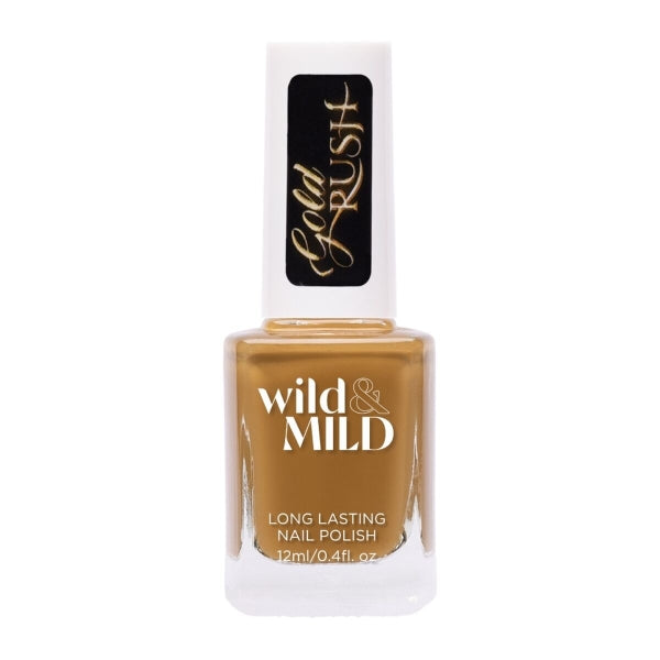 Wild &amp; Mild Gold Rush Nagellack GR03 Chasing Gold 12 ml